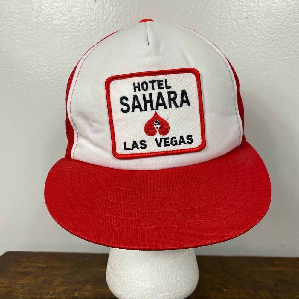 Vintage Sahara Hotel/Casino Las Vegas snap back Trucker hat